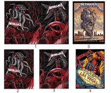 Metallica Life Burns Faster Las Vegas 2026 Week 1 Night 2 Venue Poster picture