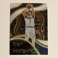 Panini 2023-24 Select Courtside Michael Porter Jr. White Disco Prizm #223 /75 picture