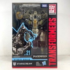 Hasbro Transformers Studio Series Starscream #21 SS21 Voyager Class Movie Figure picture