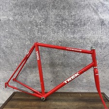 Vintage Trek 1400 Road Bike Frame 59cm 23 Red USA 1990s 7000 Alloy 700c 130 90s picture