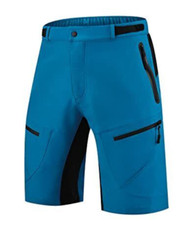 NEW Baleaf Men's Mountain Bike Shorts 4 Zipper Pockets Stretch Size Large picture