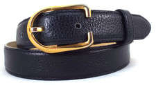 EUC LONGCHAMP Handmade Navy Blue Pebble Leather 7/8