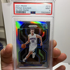2021-22 Prizm Franz Wagner Silver Prizm RC #310 PSA 9 MINT Magic picture