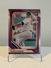 2026 Donruss Optic Roger Clemens Purple /49 #57 Red Sox 20/49 picture