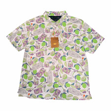 William Murray Tito's Handmade Vodka Short Sleeve Button-Up Cocktail Print picture