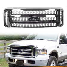 Front Bumper Grille Grill For Ford 1999-2004 Super Duty F250 F350 F450 F550 picture