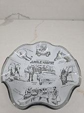  Warner Bros Jungle Habitat Wavy Glass Collectors Plate Vintage picture