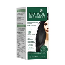 Biotique Bio Herbcolor 1N Natural Black 50 Gm +110 Ml 160 -  picture