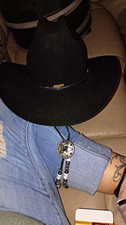 Stetson XXX Black Western Cowboy Hat, Size 7 1/4 picture