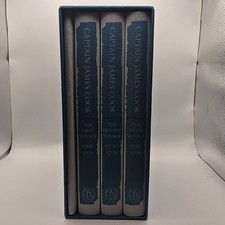 CAPTAIN JAMES COOK THE JOURNALS 1768–1779 2018 Folio Society 3 vol HC free S/H picture