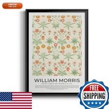 Renditions Gallery William Morris Wall Art Collection Daisy Framed Print Ready picture