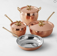 Ruffoni Historia Hammered Copper 7-Piece Cookware Set picture