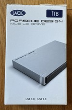 LaCie Porsche Design Mobile Drive 1 TB USB 3.0/2.0 External Hard Drive Windows picture