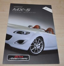 Mazda MX-5 20th Anniversary Jubilee Magazine Brochure Prospekt ENG picture