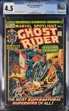 Marvel Spotlight # 5 CGC 4.5 1st App of Ghost Rider (1972) picture