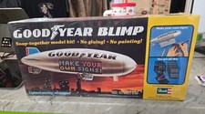 Vintage 1977 Sealed Revell Goodyear Blimp w/Lighted Messages Snap Together Model picture