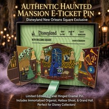 MOG WDI Haunted Mansion Disney Attraction Panoramas Pin LE 400 D23 2026 picture