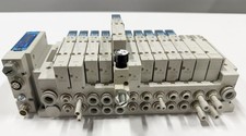 SMC Ethernet/IP Module SY5100 SY5200 SY5400-5U1  EX260-SEN1 PNEUMATIC VALVE BANK picture