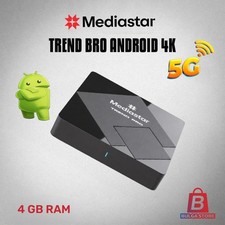 Satellite Receiver Mediastar TREND PRO, 10 Premium TV Packages 4K ANDROID TV.BOX picture