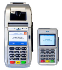 First Data FD150 Credit Card Machine with RP10 PINpad Included *UNLOCKED* picture