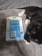 Rite Aid Home Scientific Calculator 10 Digit Display New Sealed Sky Blue picture