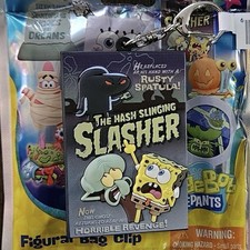 SpongeBob SquarePants Spirit Halloween Bag Clip Hash-Slinging Slasher Poster picture