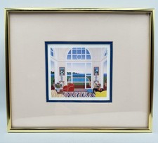 Thomas McKnight Sag Harbor Pool Open Edition Serigraph picture