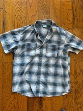 Columbia Sportswear men’s XL short-sleeve plaid button-up picture