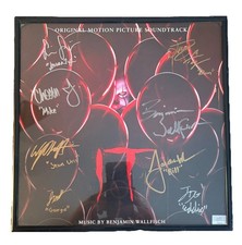 IT Cast Signed (8x) Vinyl Soundtrack With COA & Photo Proof Hand Autograph 2017 picture