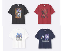 GU x EVANGELION Graphic T-shirts Short Sleeve Japan limited XS-3XL NEW 2026 picture