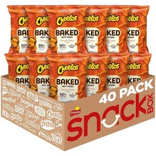 Baked Cheetos Crunchy 0.875 Ounce Pack of 40 picture