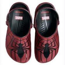 Limited Edition Spider-Man Neo Classic Clog Crocs Size 5-8M picture