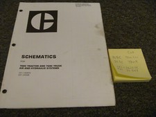 CAT Caterpillar 768C Tractor 769C Truck Hydraulic Schematic Diagram Manual 1X1- picture