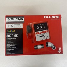 Fill-Rite 807CMK Mechanical Fuel Flow Meter 5-20 GPM 3/4” NPT picture