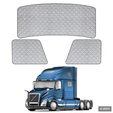 3 Pcs Windshield & Side Sun Shade for Volvo VN VNL VNR 02-26 Fits Volvo VAH... picture