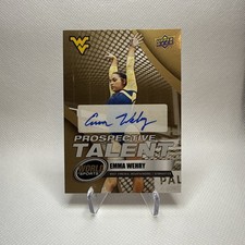 2025 Upper Deck World of Sports Prospective Talent Variation Emma Wehry Auto o4u picture