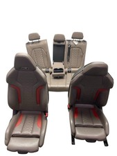 2020 - 2024 BMW x3 m F97 OEM Front Heated Bucket Seat Rear Leather Seat Assy Set picture