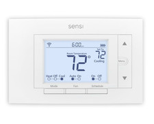 Sensi Smart Thermostat, Wi-Fi, White, Energy Star Certified picture