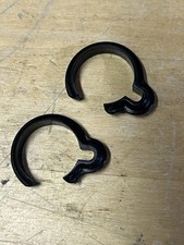 NOS Pair vtg Matex Japan Top Tube single Cable Guide Clip 25.4mm Old School BMX picture