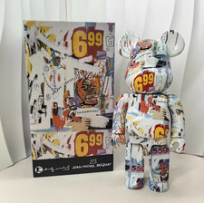 Bearbrick 400% Andy Warhol Basquiat 4th Gen Living Room Desktop Ornament picture
