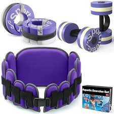 Sportneer Aquatic Exercise Equipment Water Aerobics Combo Set Includes High picture