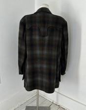 Vintage Land N Lakes Outfitters 1950s Shadow Plaid Wool and Cashmere Jacket picture