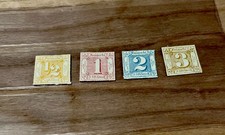 4 MH GERMANY THURN – TAXIS SCOTT#23-26 1/2-3  Silbergroschen MAKE AN OFFER 1461 picture