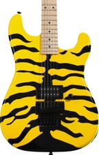 ESP LTD GL-200MT George Lynch Signature Electric Guitar - Tiger Stripe, Dent and picture