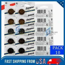 10 Pack Fresh Energizer ECR 2025 CR 2025 Lithium 3V Battery CR2025 Expire 2033 picture
