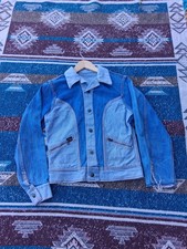 70s Lee Denim Jacket Two Tone Reversible picture