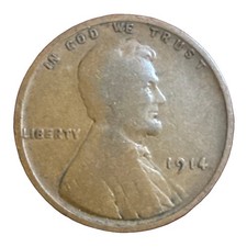 1914-P Lincoln Wheat Cent Nicely Circulated “Best Value On eBay “ FAST S&H picture