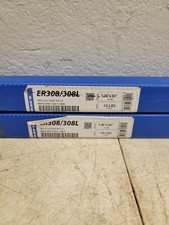 (2) 10LBS WASHINGTON ALLOY WELDING ROD ER308/308L AWS A5.9 1/8