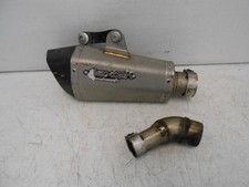 Lextek Exhaust Muffler Silencer Can SLIP-ON MOTORCYCLE REDUCER PIPE picture