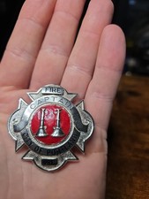 Vintage Fire Captain Badge City Of Portland Oregon picture